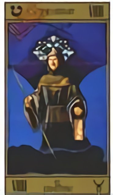 The Hermit — Salvador Dali Tarot