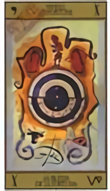 Wheel of Fortune — Salvador Dali Tarot