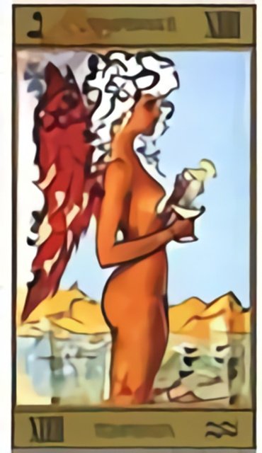 Temperance — Salvador Dali Tarot