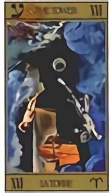 The Tower — Salvador Dali Tarot