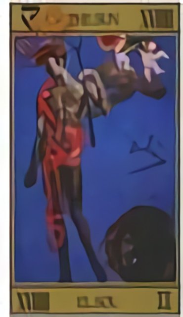 The Sun — Salvador Dali Tarot