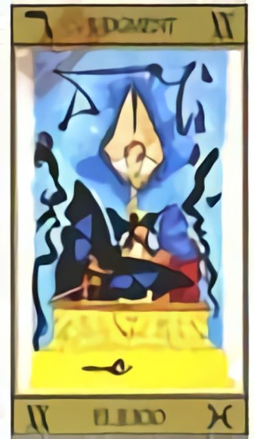Judgement — Salvador Dali Tarot