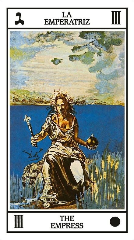 The Empress — Salvador Dali Tarot