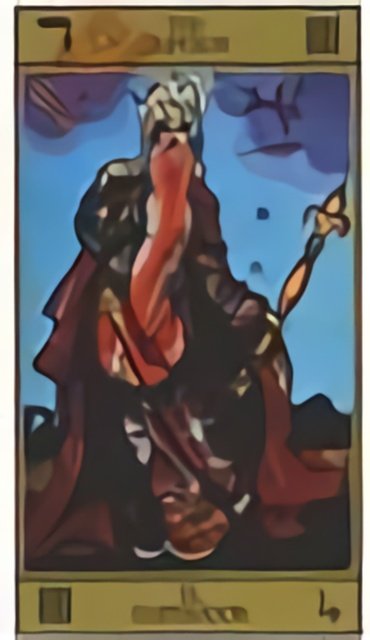 The Emperor — Salvador Dali Tarot