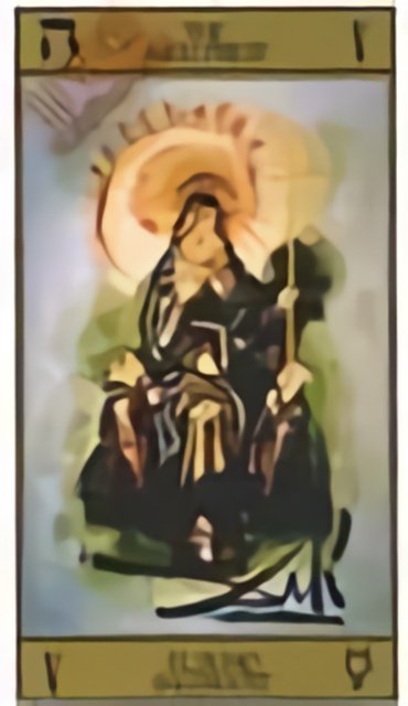 The Hierophant — Salvador Dali Tarot